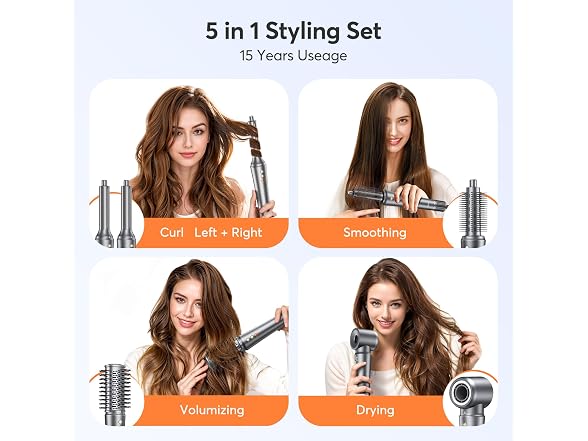 Bopcal 5-in-1 Hot Air Styler Wrap