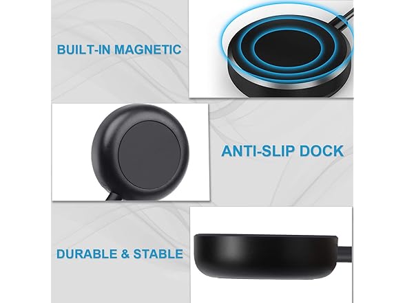YiJYi USB-A Wireless Charging Dock Stand for Galaxy Watches