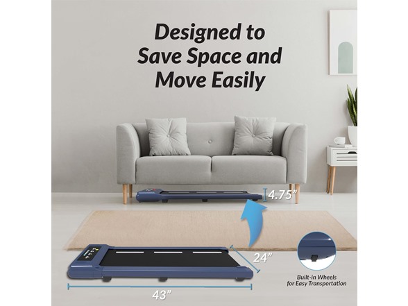 Exerpeutic 400 LBS Walking Pad Treadmill