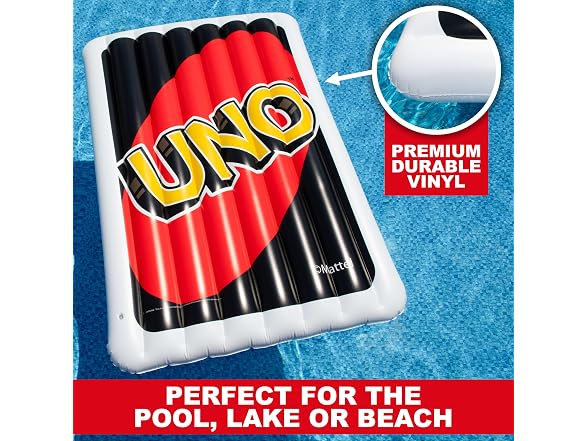 Uno Pool Float Giant Inflatable