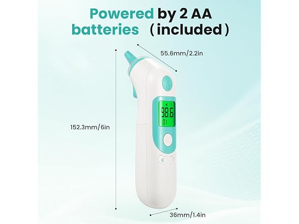 TIZZIOR Thermometer for Adults and Kids
