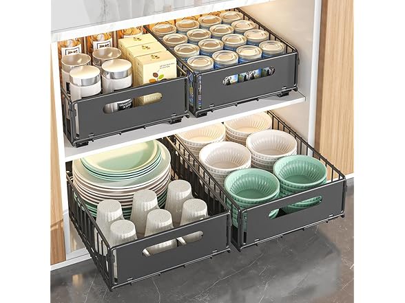 dainslef Pull Out Cabinet Organizer