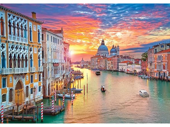 Grand Canal, Venice, Italy 1000 Piece Puzzle