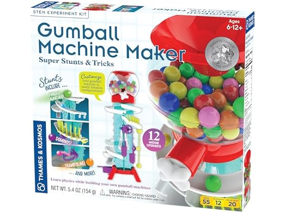 Thames and Kosmos Gumball Machine Maker