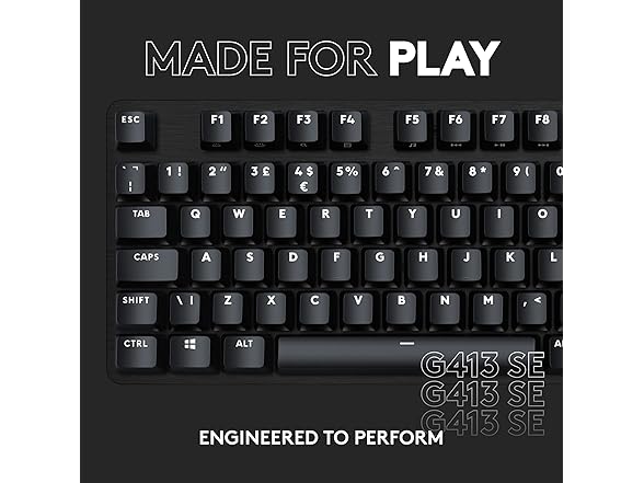 Logitech G413 SE Full-Size Mechanical Keyboard