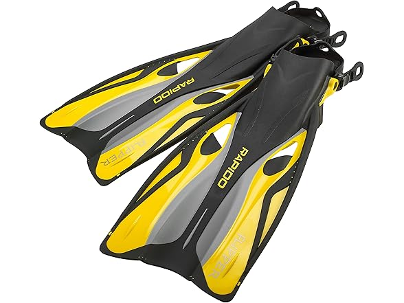 Phantom Aquatics Snorkel Fin (Yellow, s/m)