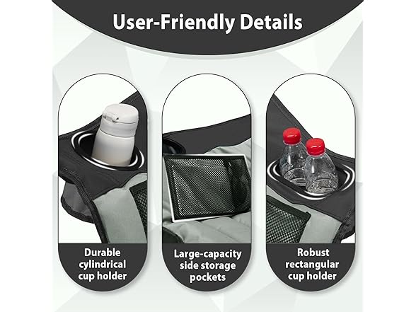 Oversized Camping Chair - 400lb Capacity