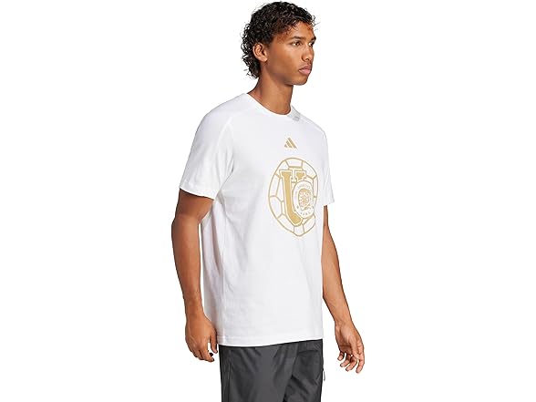 adidas Mens Tigres UANL DNA Graphic T Shirt