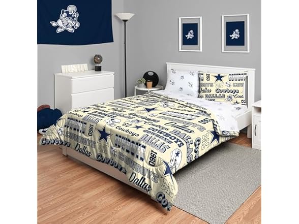 FOCO NFL Retro Bed in a Bag