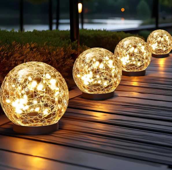 6PK Hakol BH-706 Solar Globe Lights Outdoor - Gallery 8