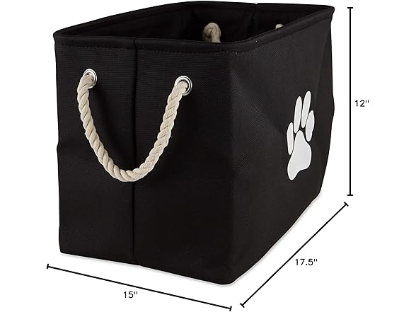 Bone Dry Pet Storage Collection Collapsible Bin