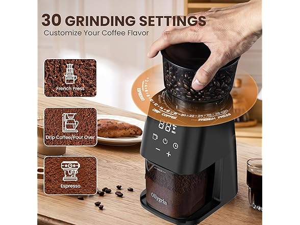 Conical Burr Coffee Grinder