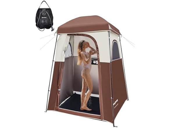 KingCamp Shower Tent Oversize 66x66x85"
