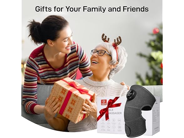 Cordless Knee Massager with Heat