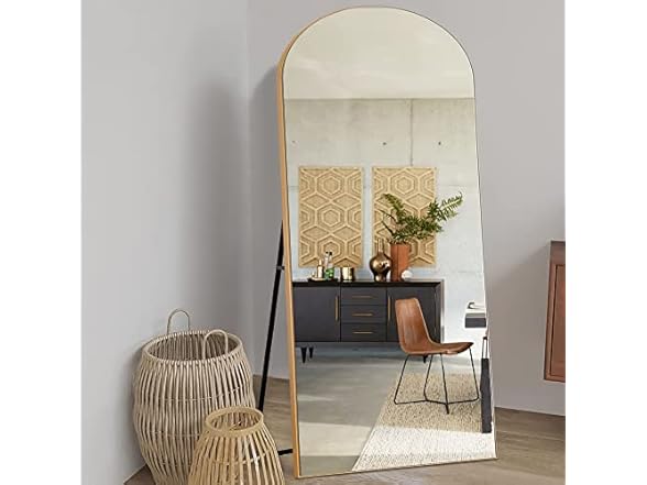 GlasFlength Arched Full Mirror 71"x32"