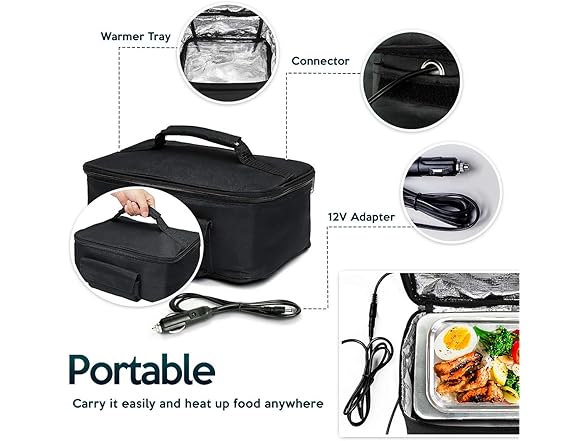 Zone Tech CT0002 Electric Heating Lunch Box