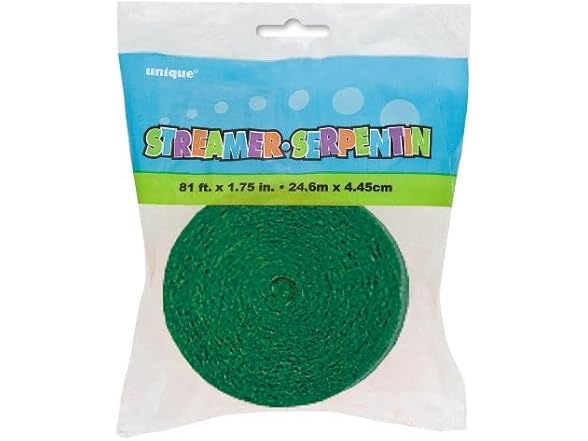  Unique Green Tissue Streamer - Gallery 3
