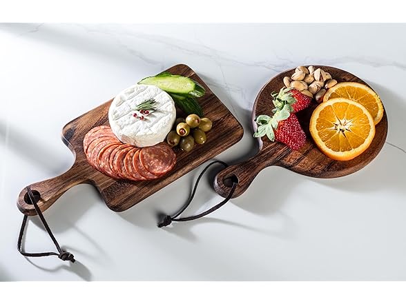 Abbott Collection Small Round Board with Handle