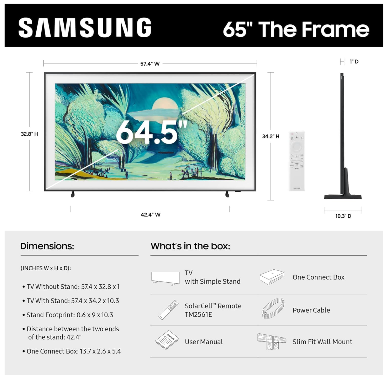 (NEW) 65" Samsung The Frame LS03F (2025) - Gallery 5