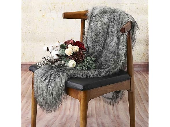 Zoestar Women (Free Size) Faux Fur Wedding Cape