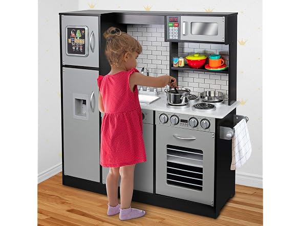 Wooden Kitchen Play Set