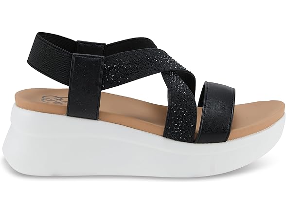 Daisy Fuentes Womens Wedge Sandals Frill