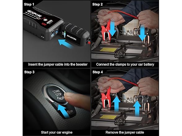 NEXPOW 1500A Car Jump Starter