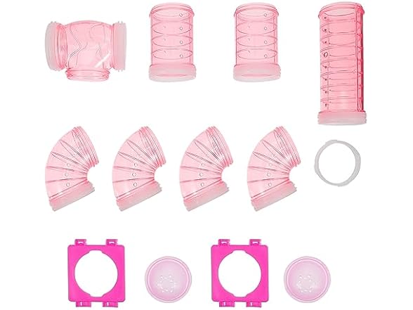 POPETPOP 1 Set Hamster Tubes Connection Plat