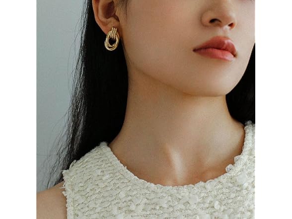 ConeyClare Vintage Doorknocker Earrings