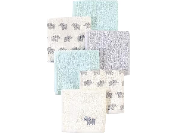 Luvable Friends Cotton Washcloths