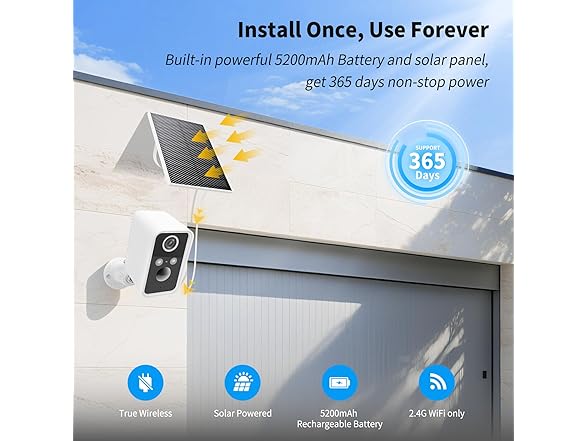 3-Link Solar Security Cameras