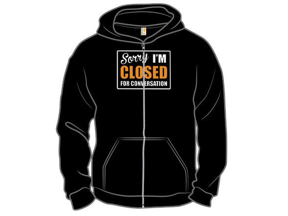 Sorry - Closed For Conversation