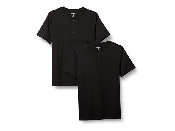 Amazon Essentials Men's Henley T-Shirt