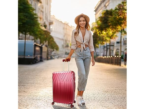 World Traveler Skyline Hardside 24-Inch Spinner 