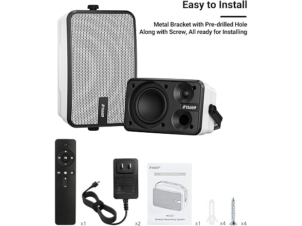 Inwa Outdoor Bluetooth Speakers