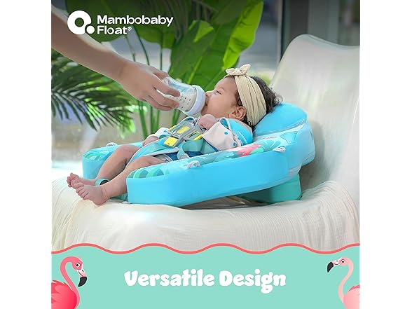 MAMBOBABYFLOAT Trendy Voyager Baby Pool Float