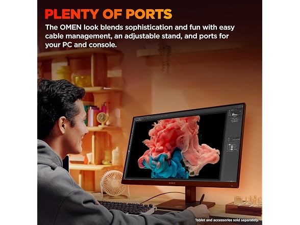 HP OMEN 27" FHD 180Hz Gaming Monitor