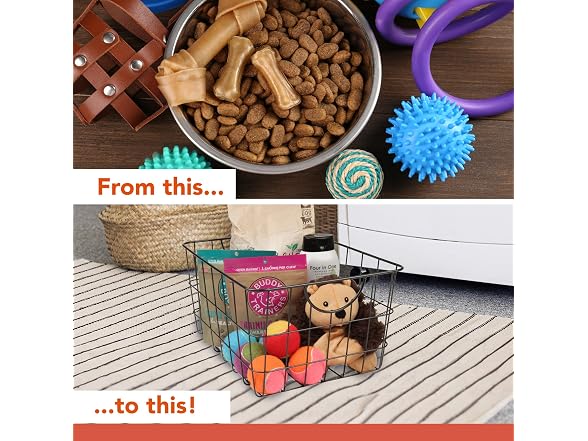 Spectrum Utility Steel Wire Storage Basket 