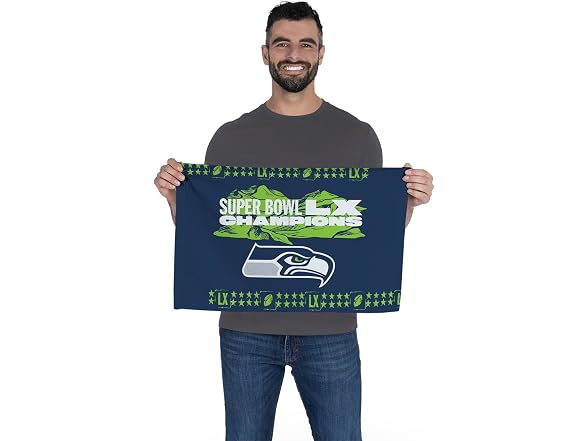 SEATTLE SEAHAWKS Men NFL Super Bowl Champs 2-Pack
