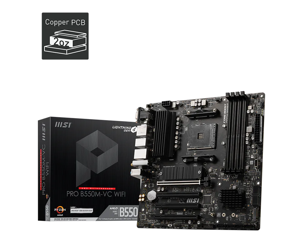 MSI PRO B550M-VC WIFI - Gallery 2