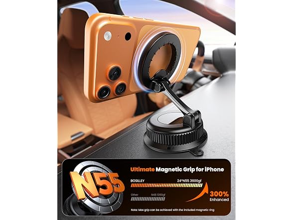 BOSILLEY MagSafe Dashboard Phone Mount