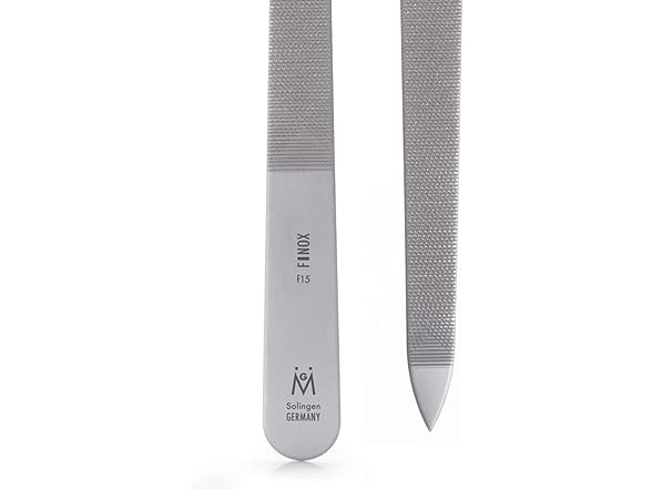 GERMANIKURE Original Triple Cut Metal Nail File