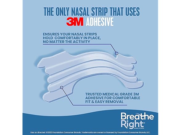 Breathe Right Breathe Right Nasal Strips, 44ct