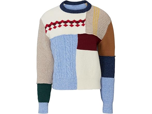 Rent the Runway Patchwork Sweater (S)