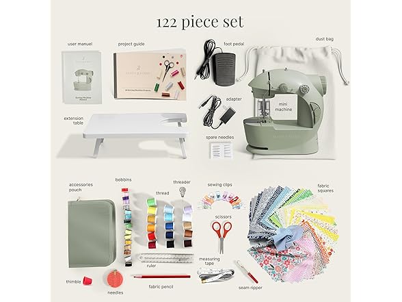 Hearth & Harbor Mini Sewing Machine