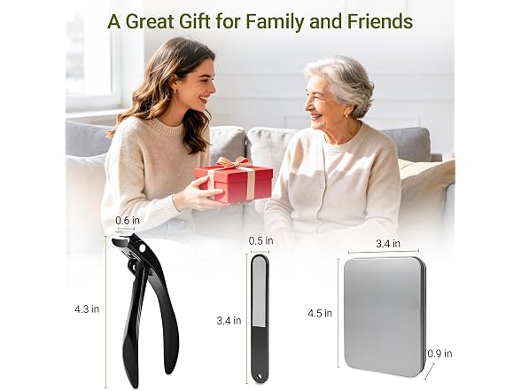 Toenail Clippers for Seniors, Long