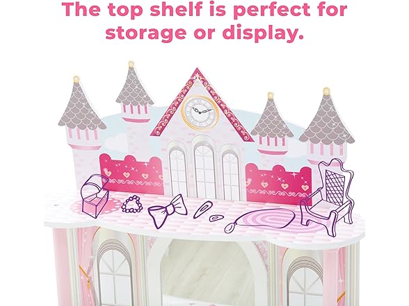 Teamson Kids Dreamland Princess Play Vanity Set