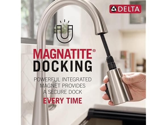 Delta Trinsic Brushed Nickel Touch Kitchen Faucet