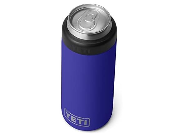 YETI Rambler 12oz Colster Slim Can Insulator, Offshore Blue