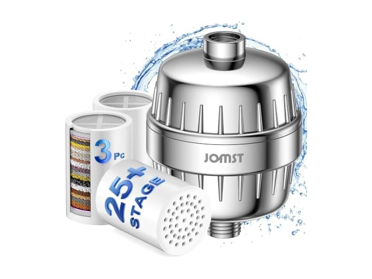 25 Stages Shower Filter with 3 Cores